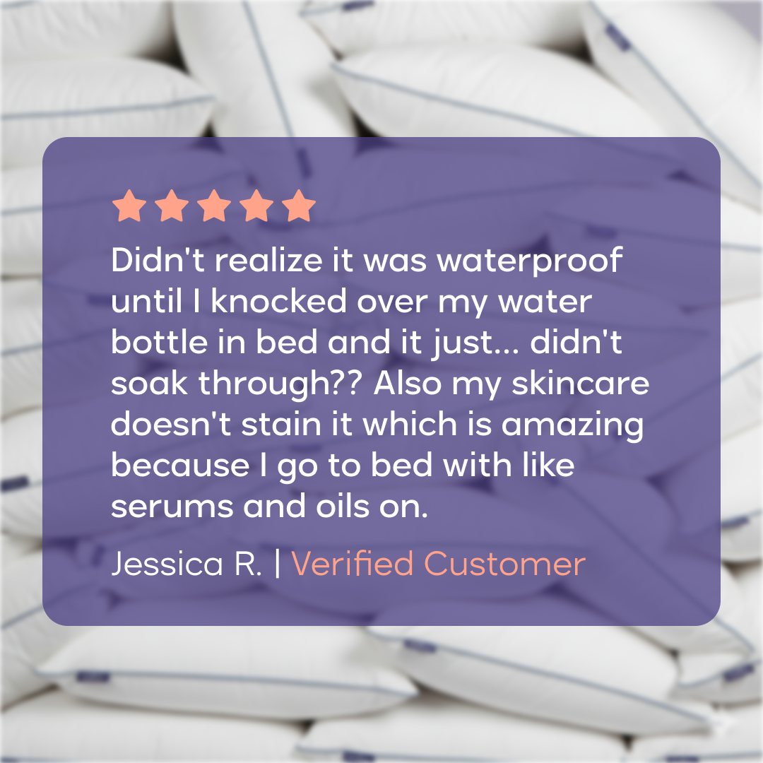 Mellow Hotel Pillow Waterproof & Stain-Resistant